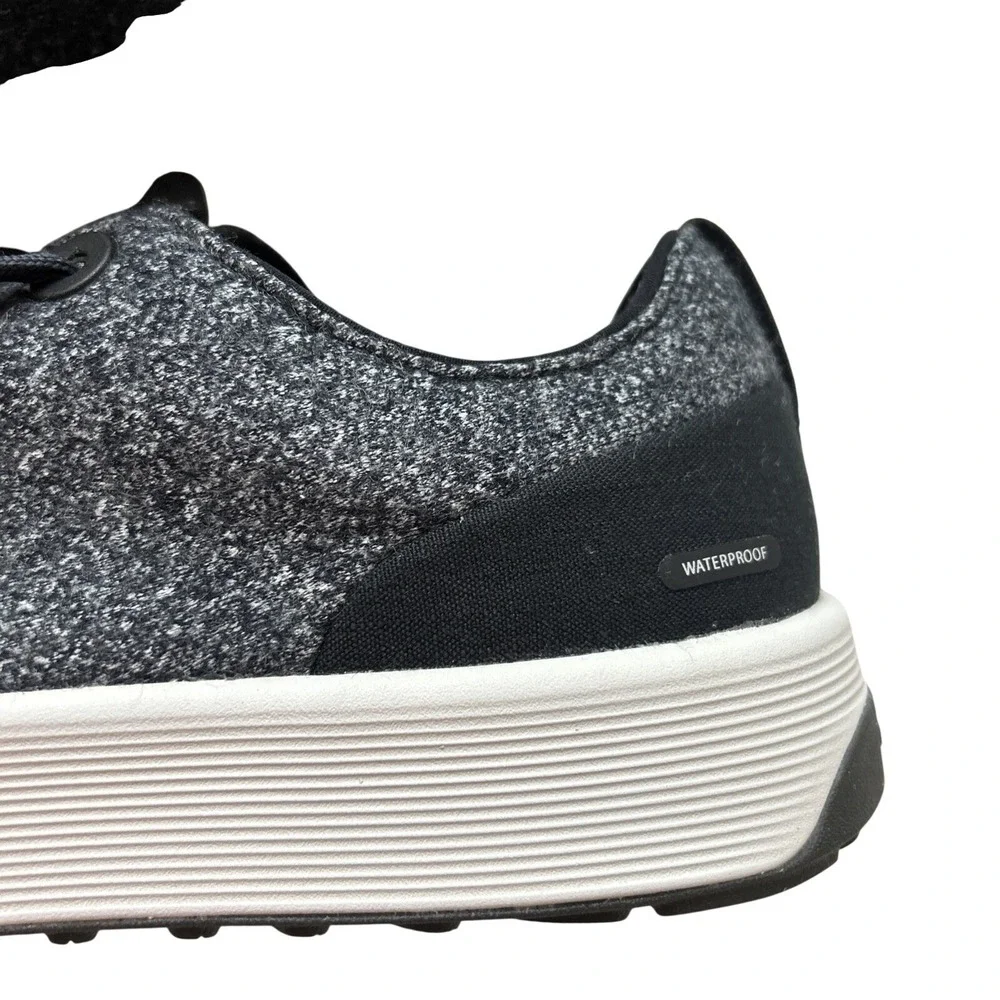 Allbirds NWOB Men's Sneakers Wool Cruiser Waterproof Size 13 Gray Heathered - Picture 10 of 15